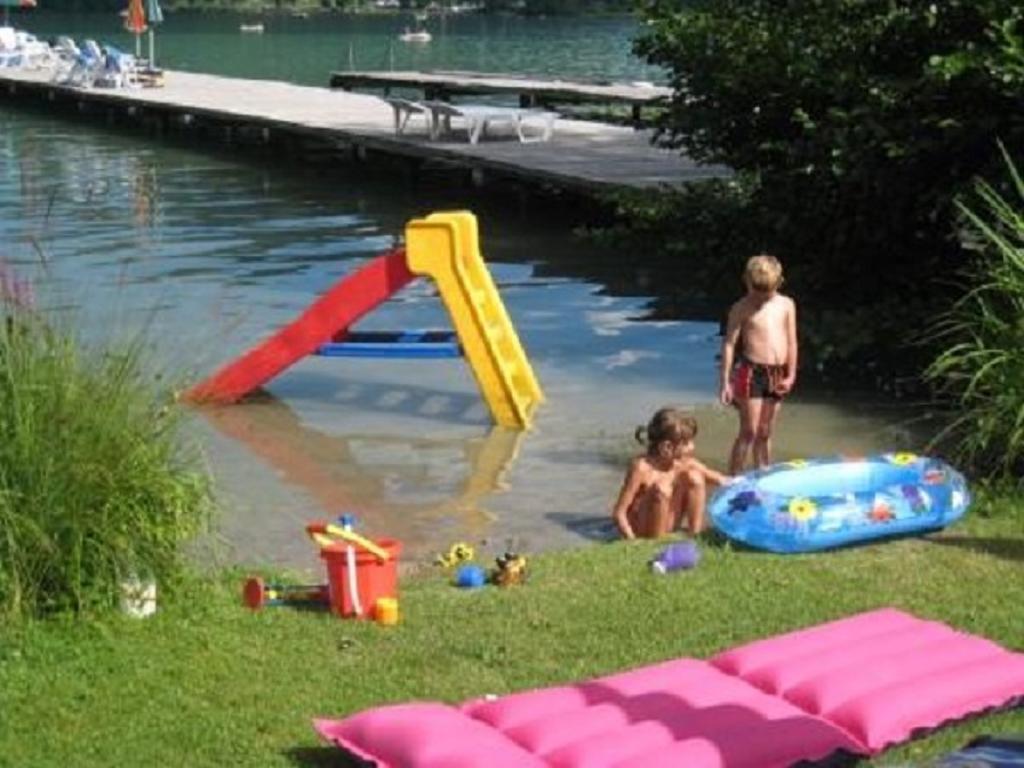 Strandpension Liane Sankt Kanzian am Klopeiner See Buitenkant foto